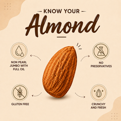 Californian Almonds | Premium Badam | High Protein & Vitamin E