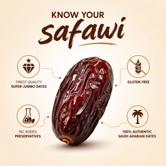 Safawi Dates | Premium Saudi Khajoor | Natural & Fresh
