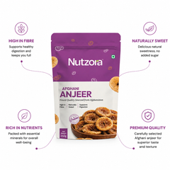 Afghani Anjeer | Premium Dried Figs | High in Fibre & Calcium