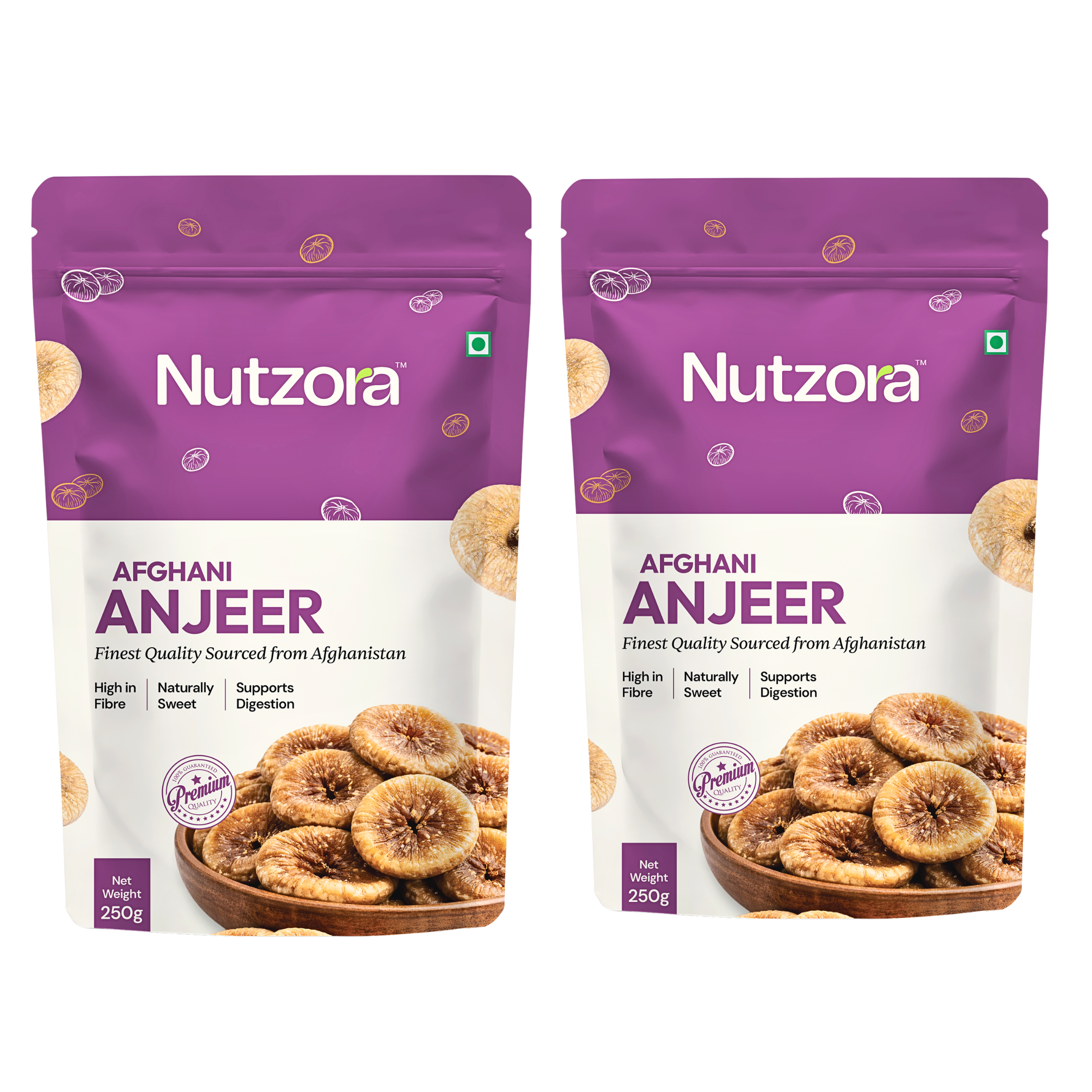 Afghani Anjeer | Premium Dried Figs | High in Fibre & Calcium