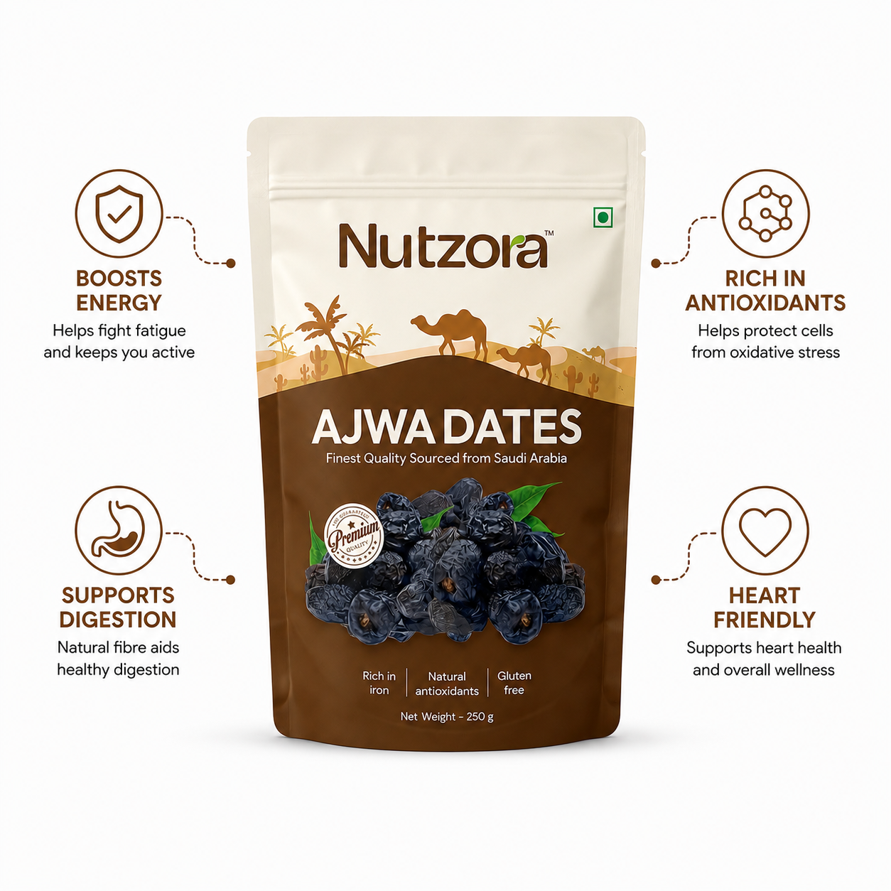 Ajwa Dates | Premium Madina Khajoor | 100% Authentic