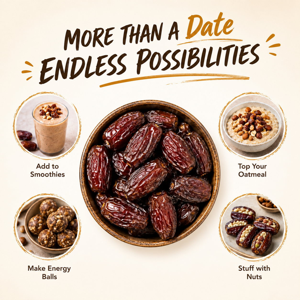 Medjool Dates | King of Dates | Soft & Jumbo Size