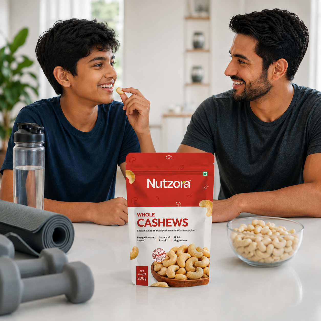 Whole Cashews | Premium Kaju | Energy Boosting Snack